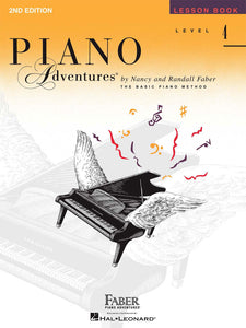 Faber Piano Adventures Level 4 Lesson Book