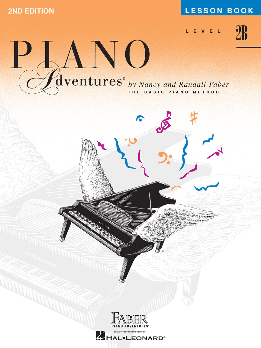 Faber Piano Adventures Level 2B Lesson Book