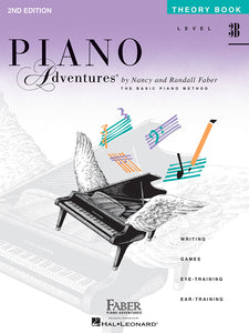 Faber Piano Adventures Theory Book Level 3B
