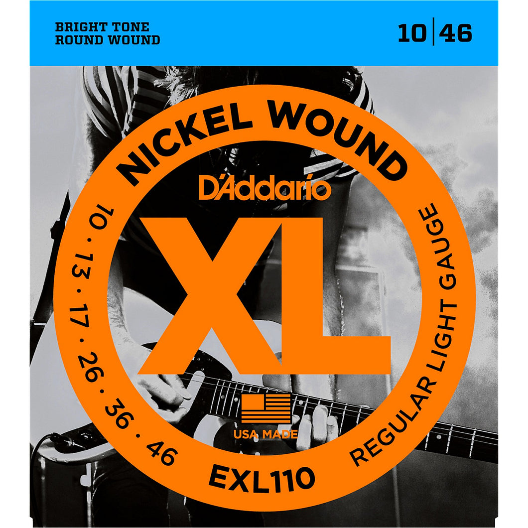 D'addario EXL110 Nickel Wound Electric Guitar Strings